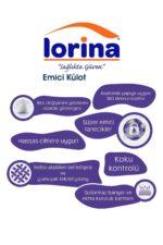 Lorina Emici Külot M-Medium Beden 120 Adet - Görsel 3