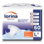 Lorina Bel Bantlı Hasta Bezi L-Large Beden 60 Adet